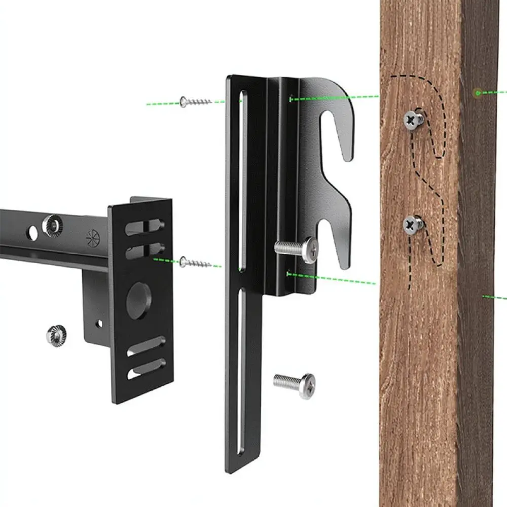 Universal Headboard Attachment Kit For Bed Frame Modification Durable Carbon Steel Connector Hardware Mounting Brackets