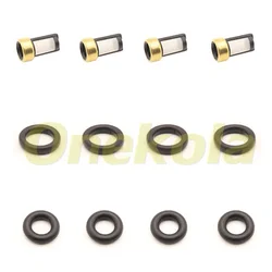 Fuel Injector Seal O-Ring Kit Seals Filters for BMW 320i 325i 325ci E46 M54 1427240 13537546244 13537546245