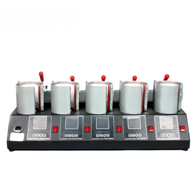 Multifunctional 5-in-1 Roasting Cup Machine Heat Transfer Equipment Heat Transfer Machine