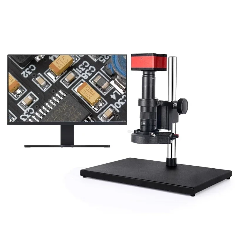 High definition 4K industrial camera electron microscope, circuit board maintenance inspection, instrument magnifying glass