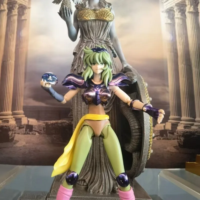 Auf Lager Goodtony Ophiuchus Sarna Ex-Body Silver Saint Seiya Saint Clothes Mythology Action Figure Collection Geschenk