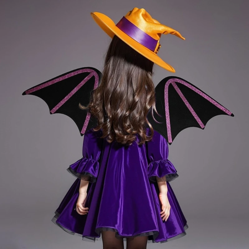 Halloween Bat Wing-kostuum voor verjaardag Kerstmis Maskerade Cosplay Party DXAA
