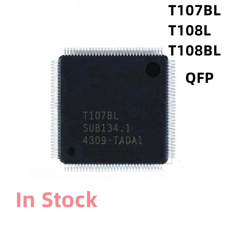 2PCS/LOT T107BL T108L T108BL QFP Navigation LCD screen driver chip  In Stock