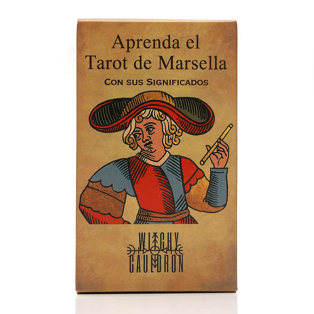 Nuevo Juego de Cartas del Tarot para Aprender, Juego de Mesa de Cartas del Tarot, Cartas de Aprendizaje, Entretenimiento