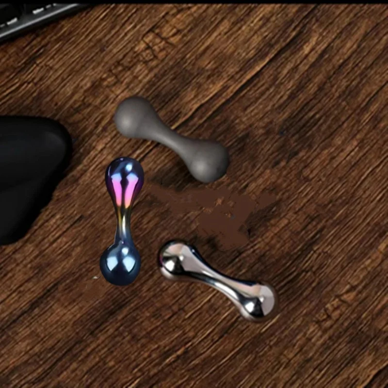 Brinquedo Antiestresse Adulto Spinner de Liga de Titânio Engraçado, Brinquedos de Metal para Girar com os Dedos, Gadgets Rotativos para Mesa