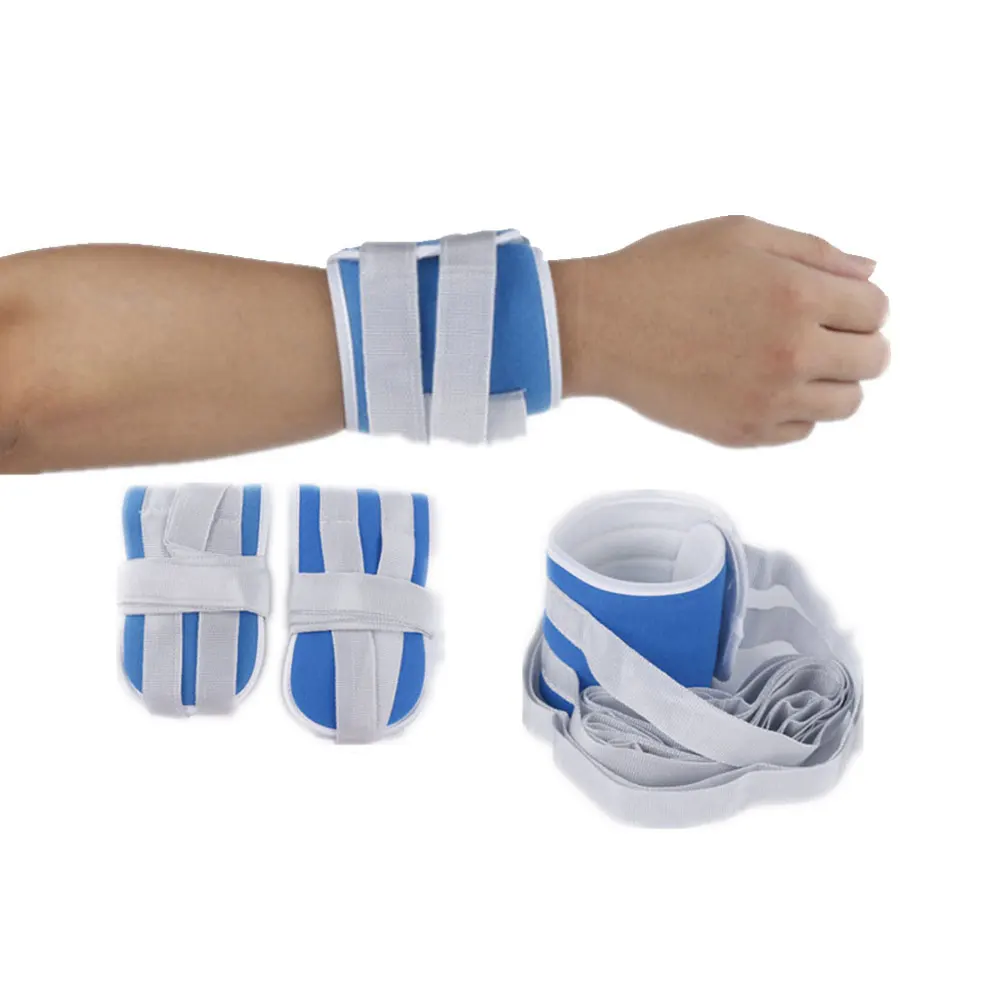 

4 Pcs Belt Arm Constraints Band Medical Leg Holder Strap Slings Elder