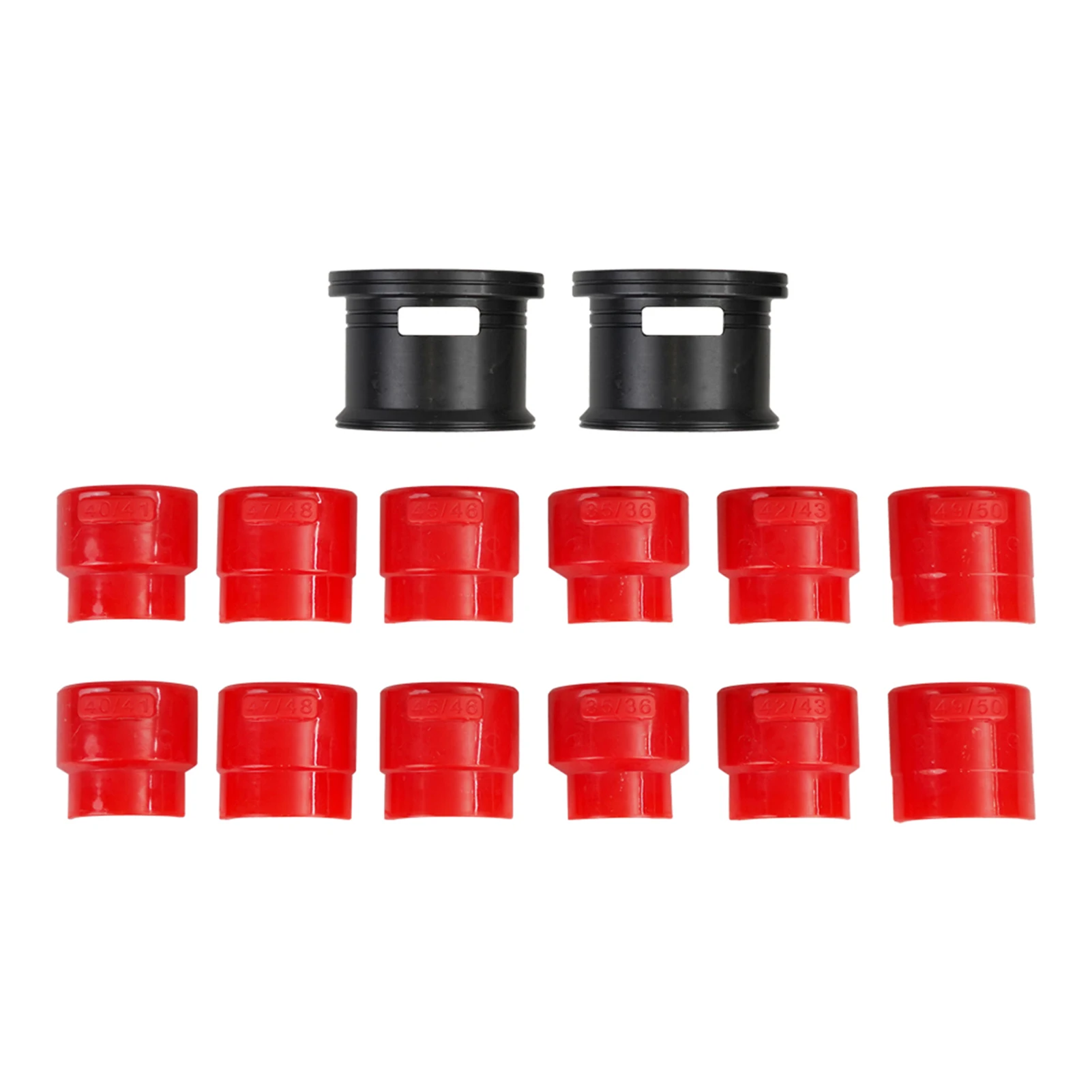

Motorcycle Bike Fork Seal Driver Tool Kit 14Pcs Installer Driver Set 35-50mm Adapter
