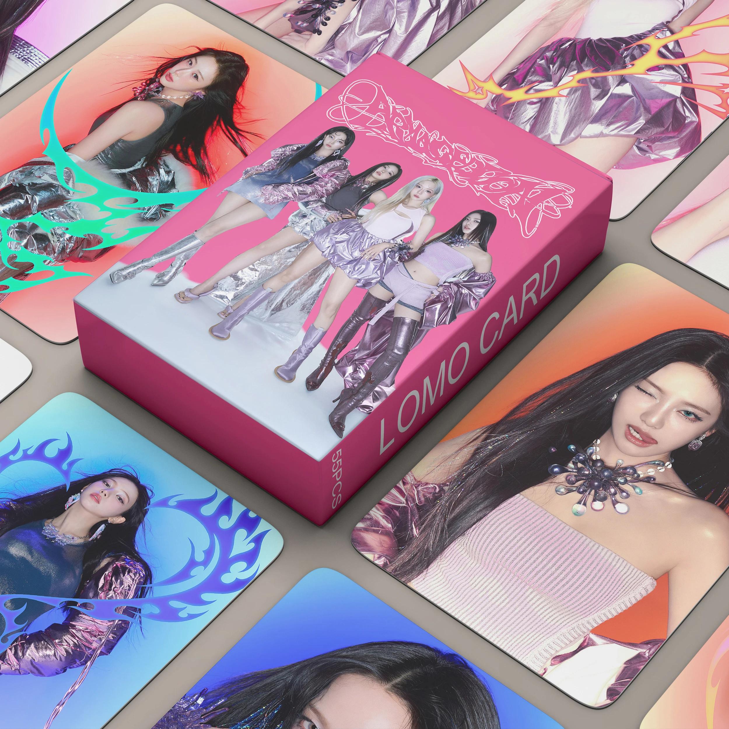 55 Korean Boy and Girl Group New Album New Song Collection Card Solo Card Big Collection