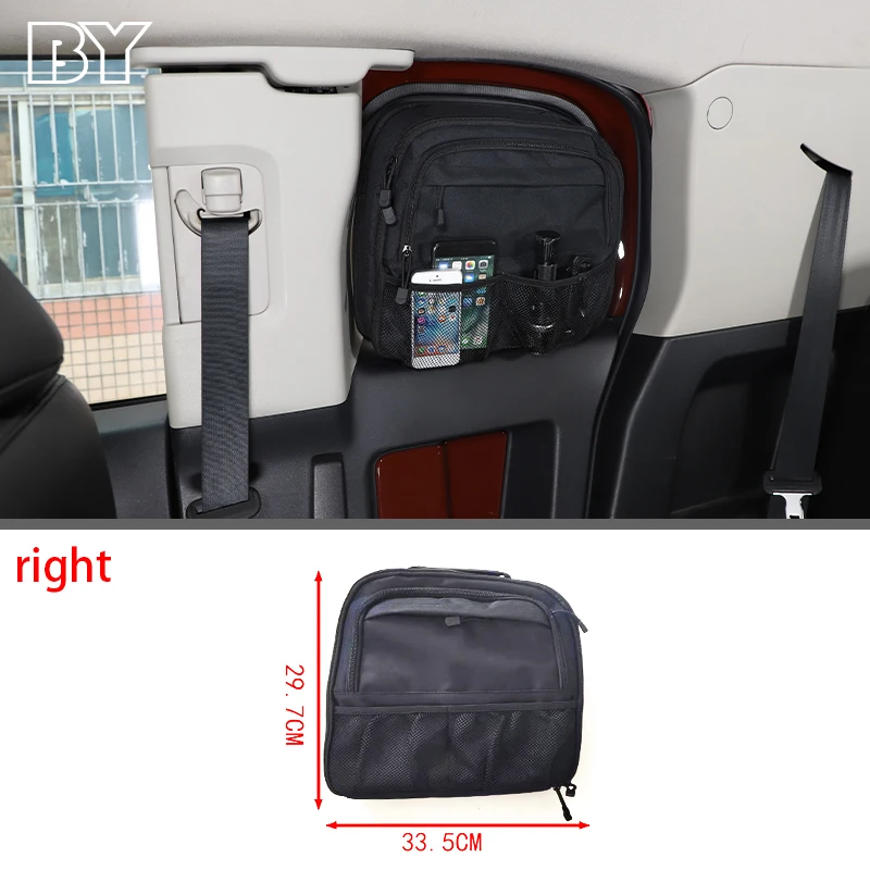 

Large Capacity Rear Door Side Storage Bag Multi-Pockets Cargo Bag For Toyota FJ Cruiser 2007-2021 Stowing Tidying Accessories