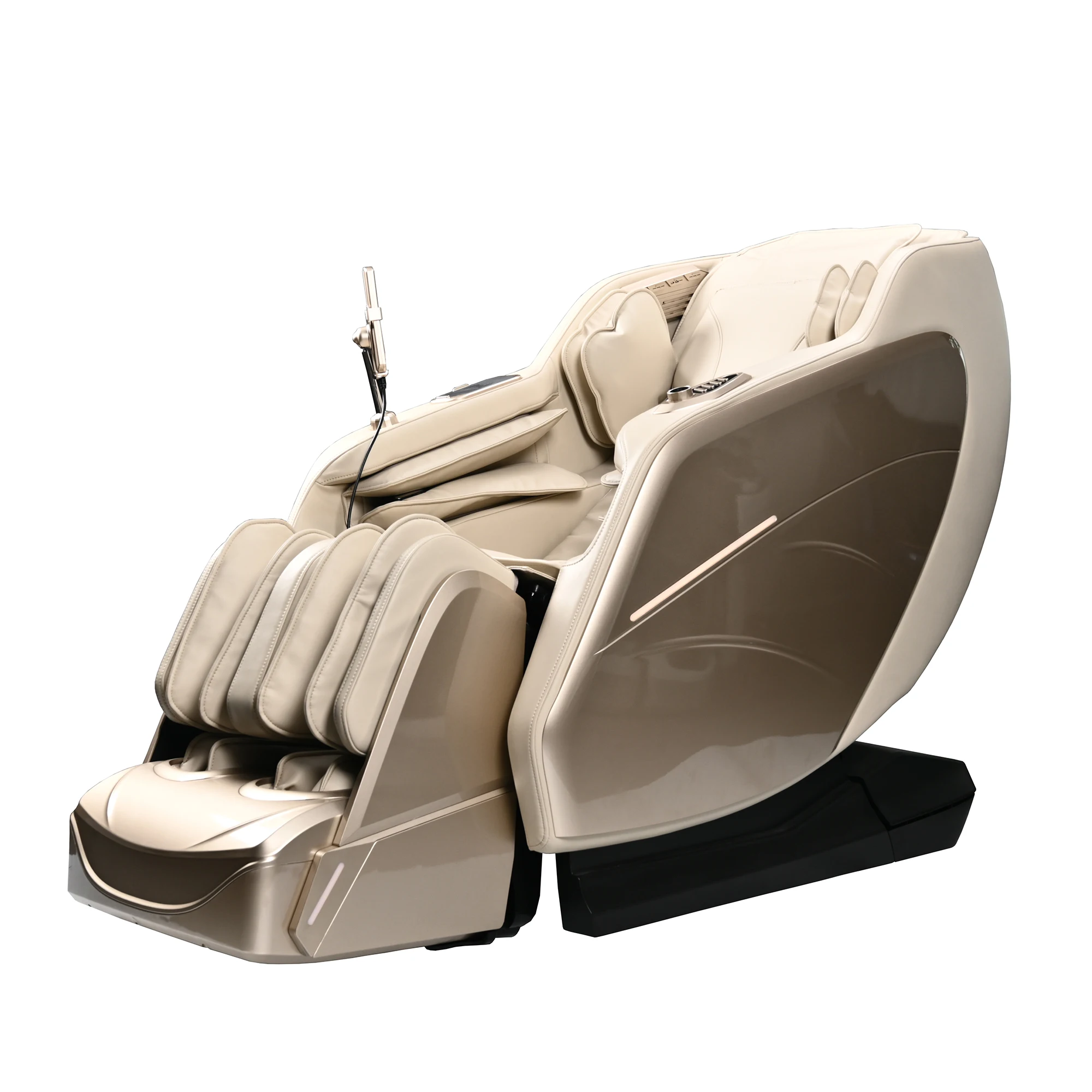 

Manufacturer Supplied PU Leather Full Body Zero Gravity Automatic 4D Deep Tissue Shiatsu Massage Chair for Home Office Use