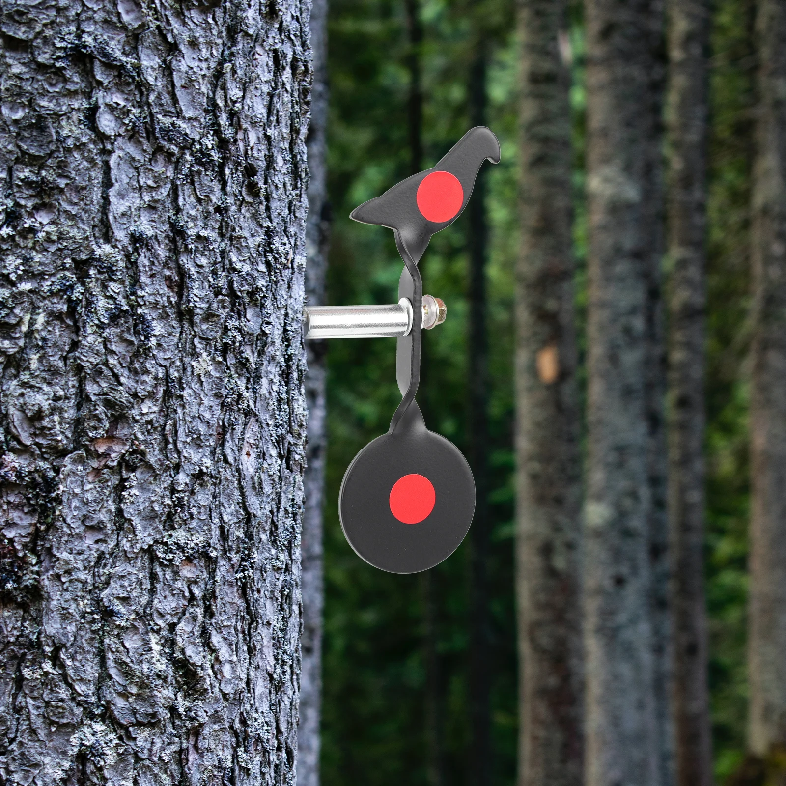 Alloy Shooting Target for Tree Mounting Durable Outdoor Training Hunting Supplies Stable Long Lasting Practice