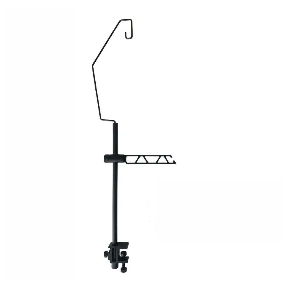 

Легкая подставка для кемпингового светильника из алюминиевого сплава с выдвижной высотой и многофункциональной вешалкой для настольного держателя для использования на открытом воздухе