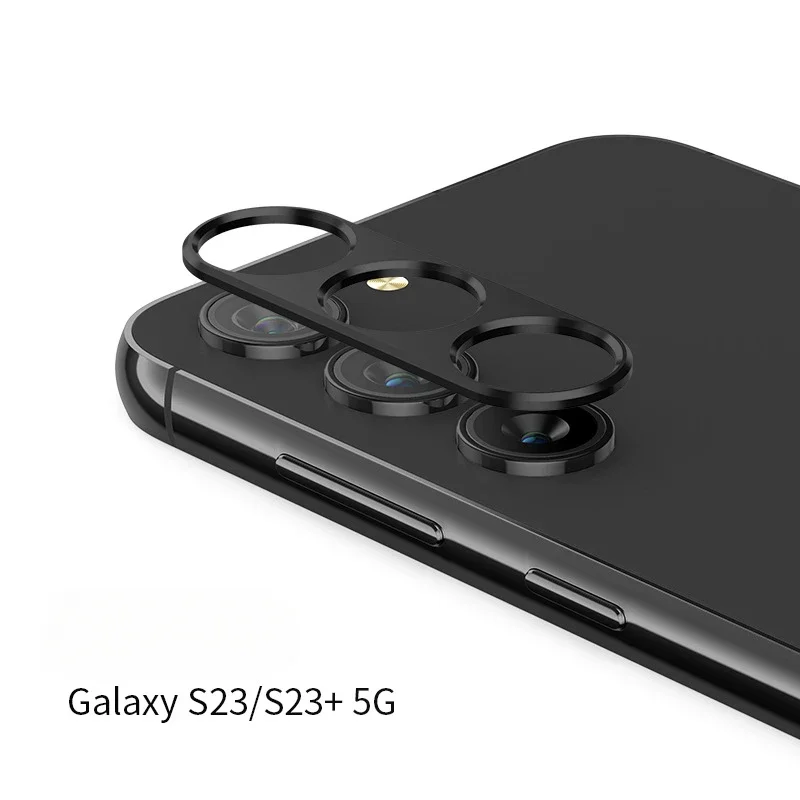 Aluminum Metal Rear Camera Lens Protector For Samsung Galaxy S23 Ultra S23Plus S23+ Lens Cover Screen Protector Lens Ring Film