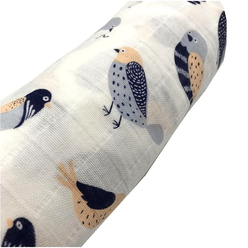 ليتل بيرد 100% القطن العضوي لينة الطفل بطانية من الموسلين التقميط تلقي بطانية لحديثي الولادة قماط الرضع الكمال #3