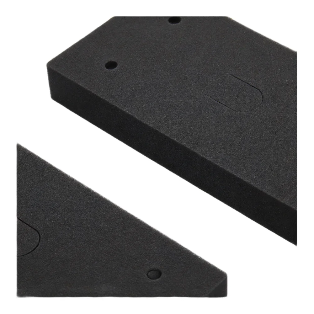 Accessories Brand New High Quilaty Sander Back Pads Foam Square Replacement Sponge Mat 2 Pcs Easy Installation