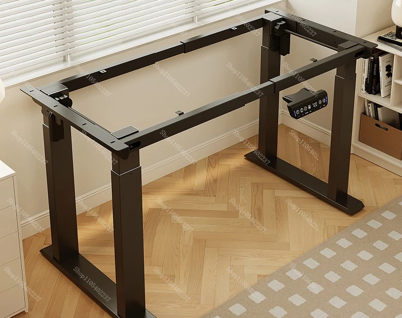 Height Adjustable Electric Lifting Table Legs Double Motor Four Column Office Desk Bracket