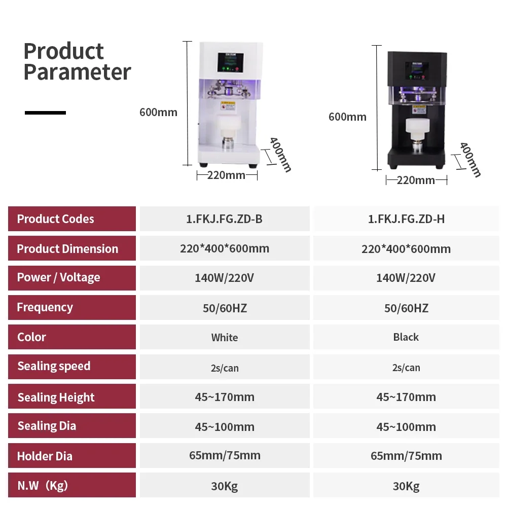 Automatic Juice Cup Drinks Sealer Machine Pop Can Jar Sealing Machine Plastic Cup High Effective Plastic Juice Closure Device