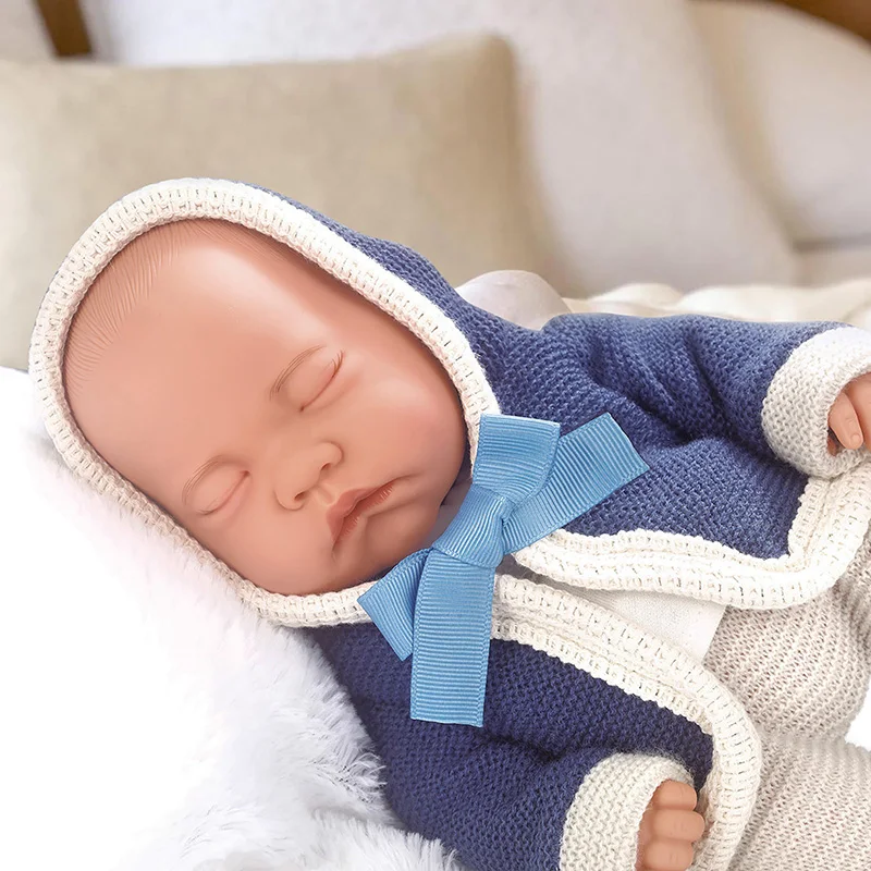 12-calowa lalka Reborn Baby Doll Nowa 30 cm winylowa lalka do spania, w tym ubrania i akcesoria Najlepszy prezent dla dzieci
