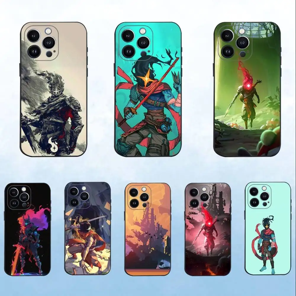 

D-Dead C-Cells Game Phone Case For iPhone 16,15,14,13,12,11 Plus,Pro Max,XS,X,XR,SE,Mini,8,7,Soft Silicone Black Cover