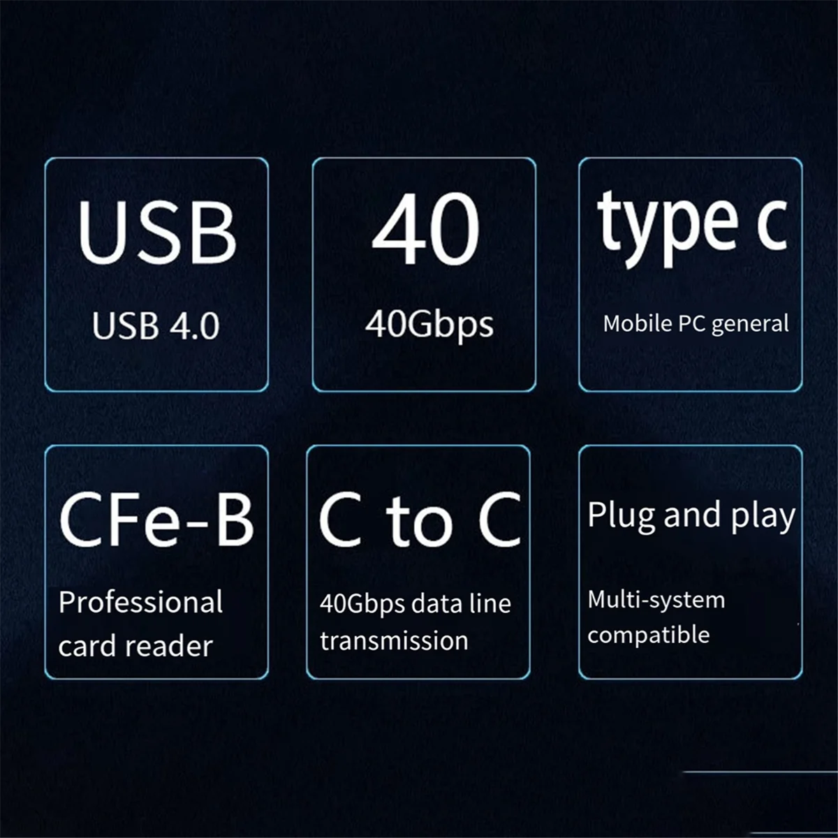 ABEP-CFexpress czytnik kart typu B USB 4.0 10 gb/s czytnik kart CFexpress napęd bezpłatny adapter karty pamięci do laptopa PC
