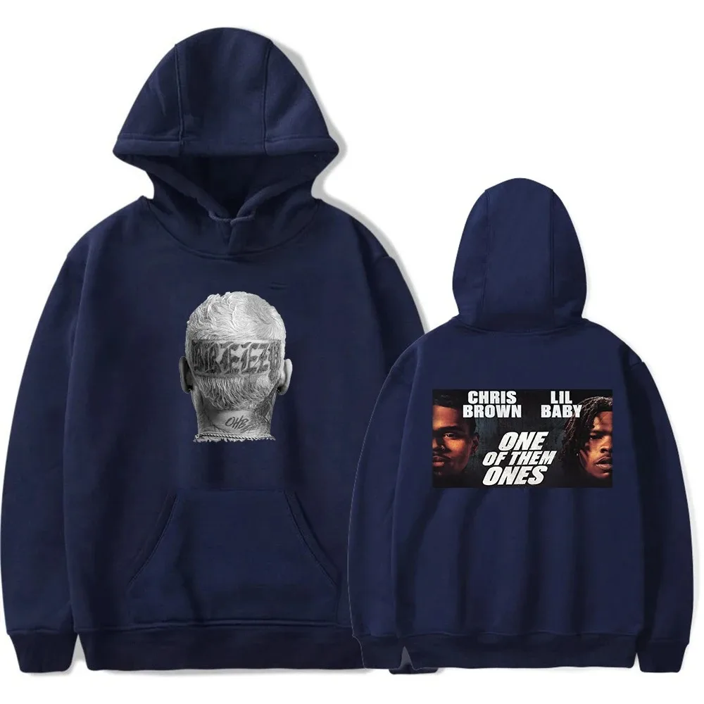 Langarm-Hoodie für Männer und Frauen, Freizeit kleidung, eine der in-, Kapuzen-Tour luftig, Unisex-Mode, Chris Brown