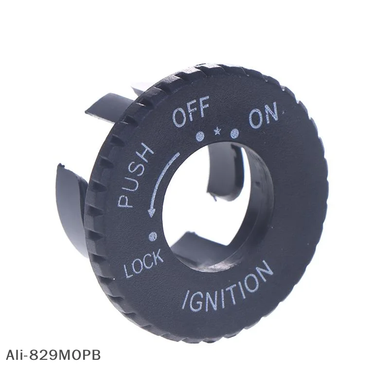 【S】para JOG 50 2JA 3KJ 3YK 4YP 5BM accesorios motocicleta cubierta decorativa ABS negro ciclomotor Scooter bloqueo de encendido tapa embellecedora