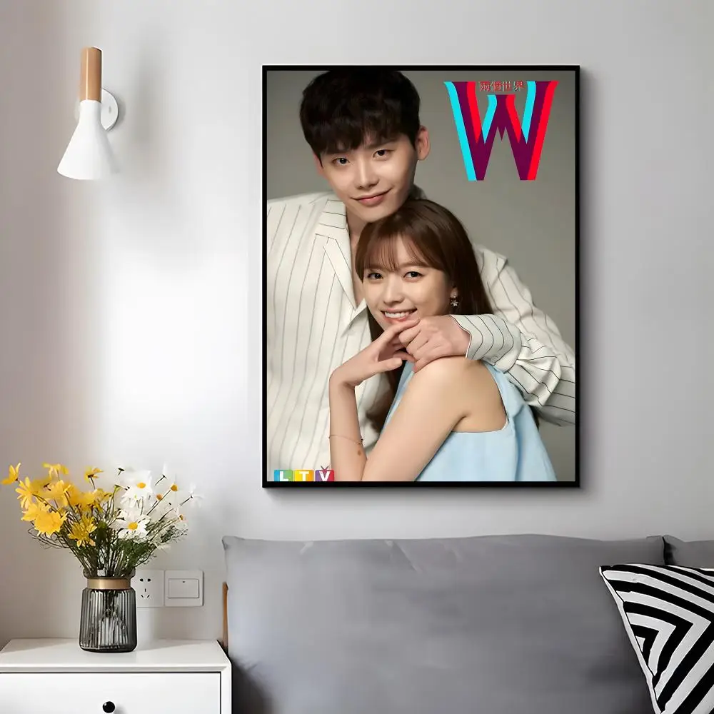 Cross-Dimensional Drama W-W Two Worlds Poster Trendy Aesthetic Wall Decor for Dorm & Bedroom