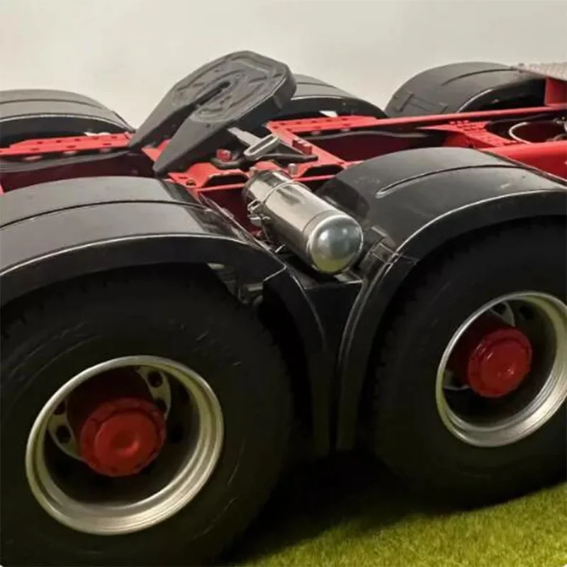 Scaleclub metal fender tanque de ar para 1/14 caminhão trator atualizado tanque armazenamento para tamiyaa luu acessórios decorativos