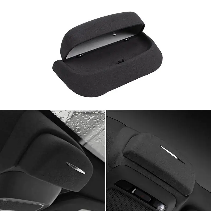 

Автомобильная коробка для очков, замшевый чехол для солнцезащитных очков, коробка для хранения, держатель с зажимом, аксессуары для Xpeng G6 2023 2024