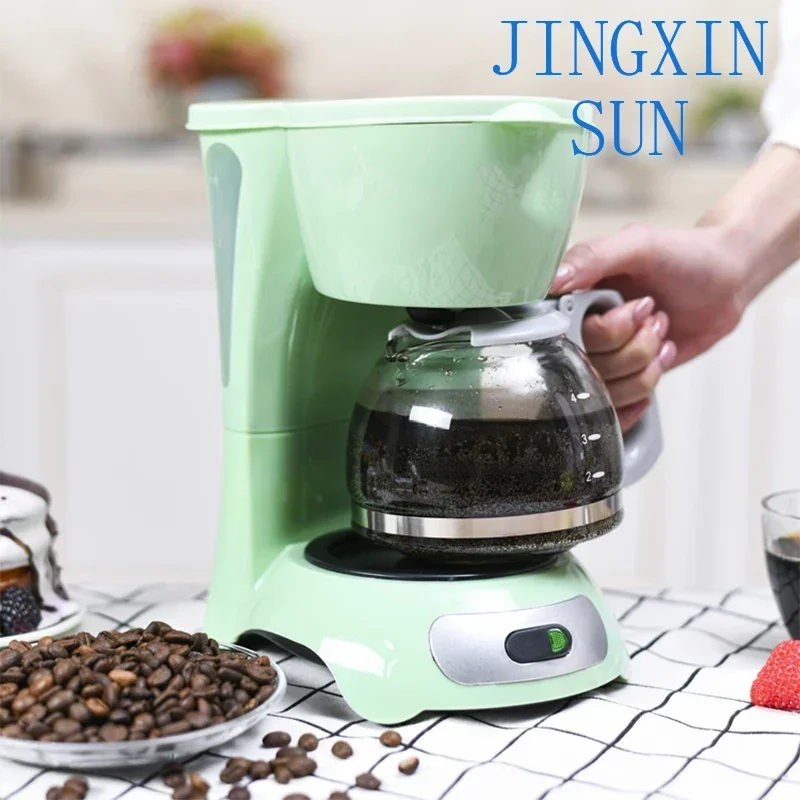 Coffee Machine Single-person Drip-drop Small Semi-automatic American Coffee Machine Multifunctional Office Brewing YD-1128