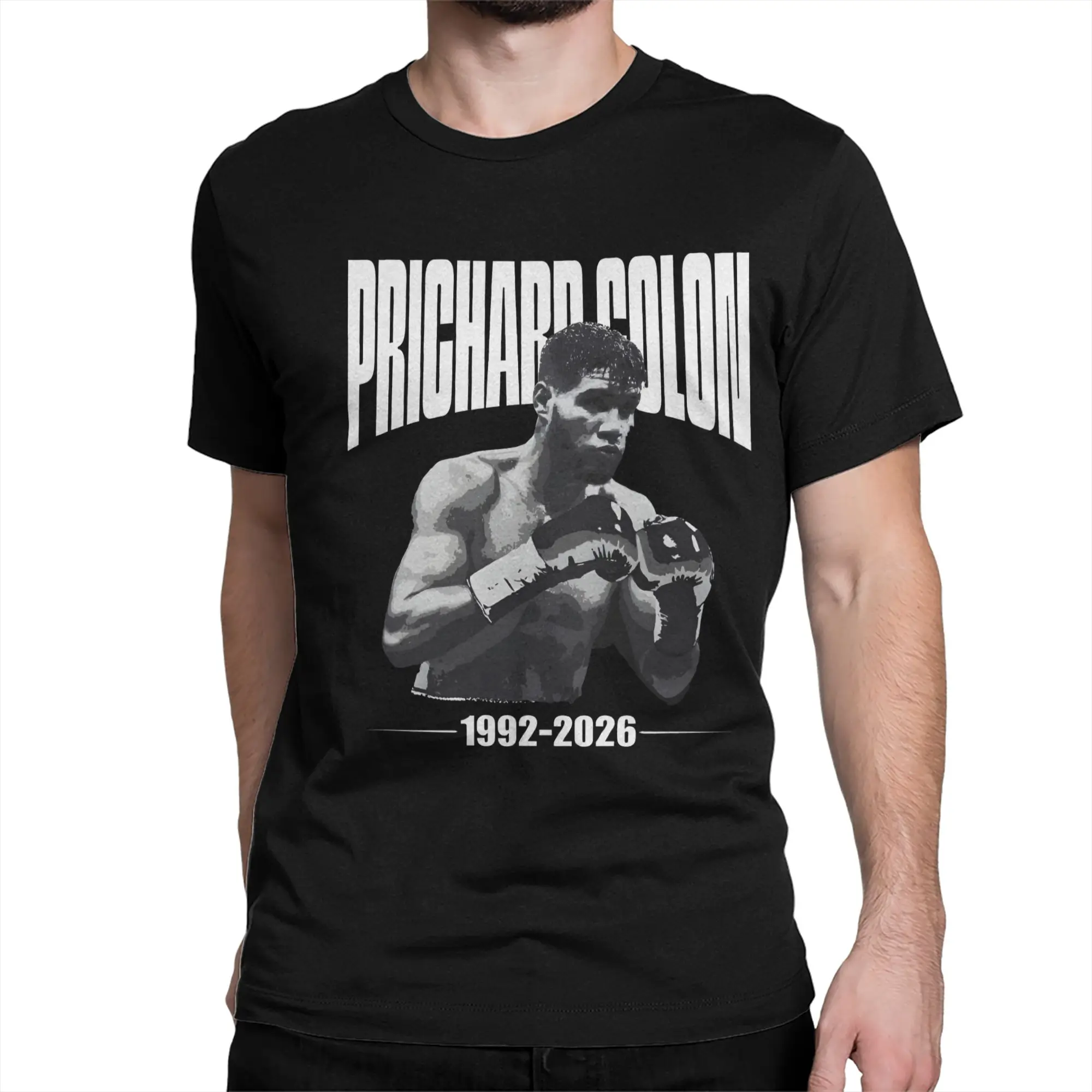 Rip Prichard Colon Boxer T-Shirts for Men Women  Funny Pure Cotton Tees Round Neck Short Sleeve T Shirts Adult Clothes