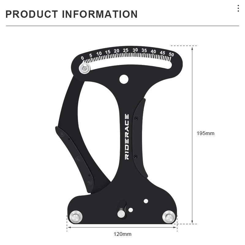 RIDERACE Bike Indicator Meter Tensiometer Bicycle Spoke Tension Wheel Builders Tools MTB Road Cycling Spokes Checker Repair Tool