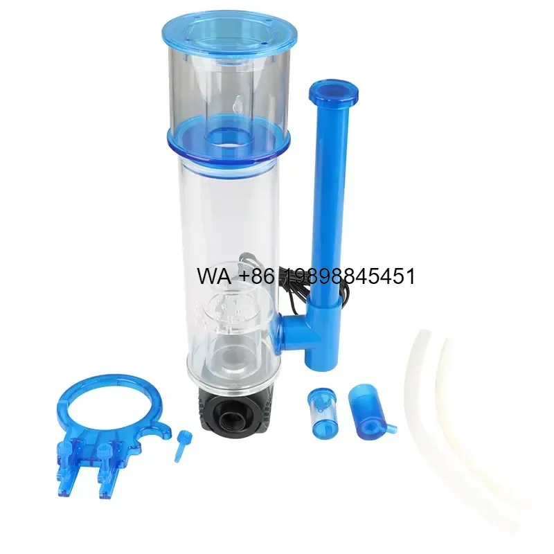 Wmwmnu for Heto WS-60 Nano Protein Skimmer Plastic Acrylic Aquarium Filter Media Factory Price Hanging Skimmer for Marine