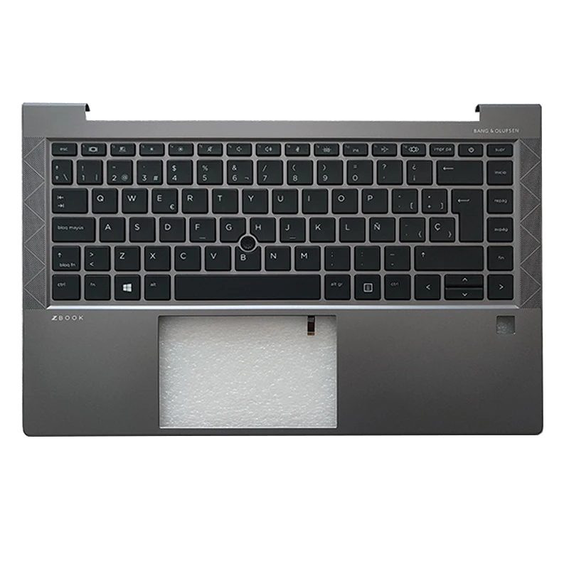 새로운 zbook Firefly 14 G7 G8 검정색 노트북 LCD 뒷면 커버 전면 손목 받침대 하단 케이스 키보드