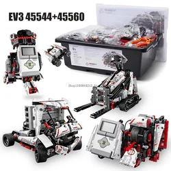 EV3 45544 45560 부품 패키지 교육 보조 로봇 빌딩 블록 교육 코어 세트 부품 DIY 장난감 선물과 호환 가능