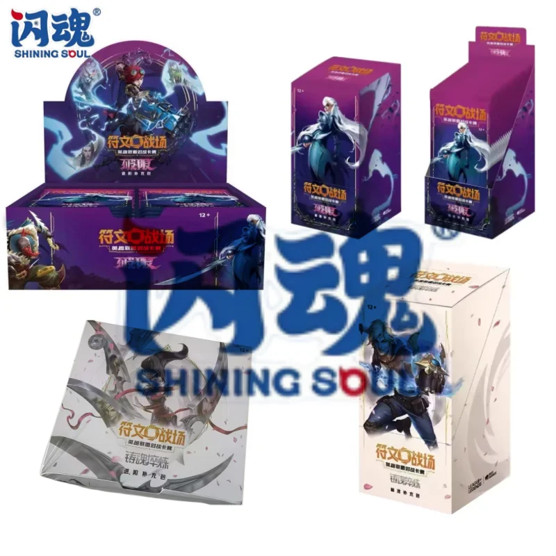 

Genuine League of Legends LOL Card Riftbound Beyond Limit Set 3 Anime Hero Battle Cards Game Collection Cards Toy Gift