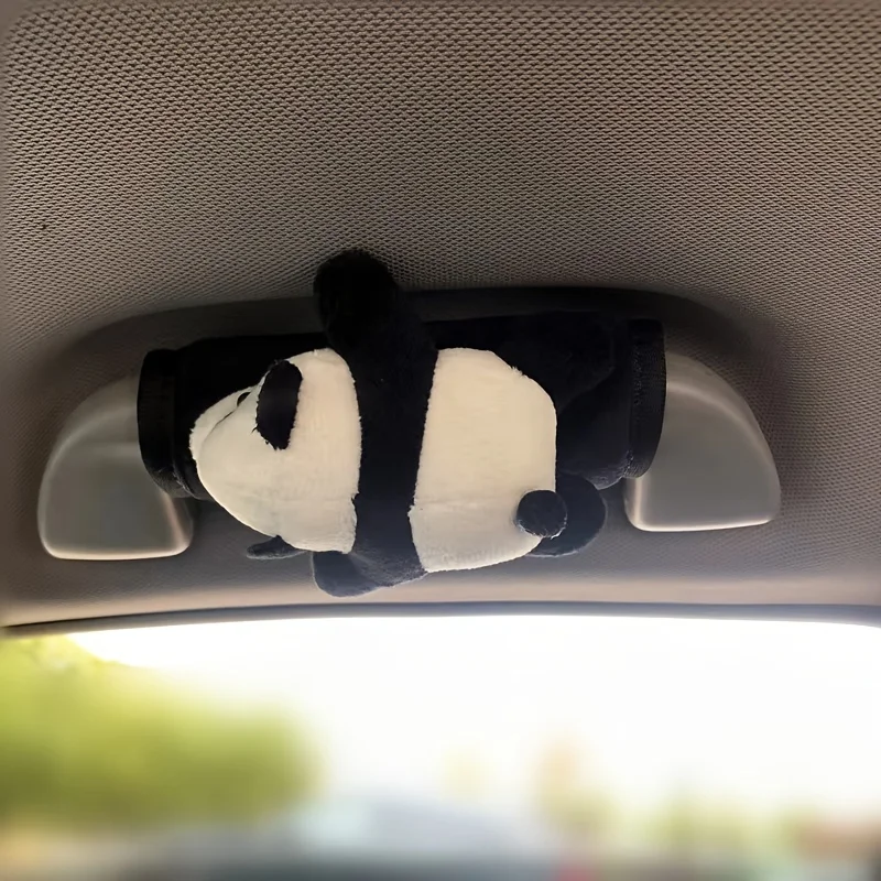 Panda car shift cover, interior accessories, car handbrake handle cover, Christmas, Valentine\'s Day gifts