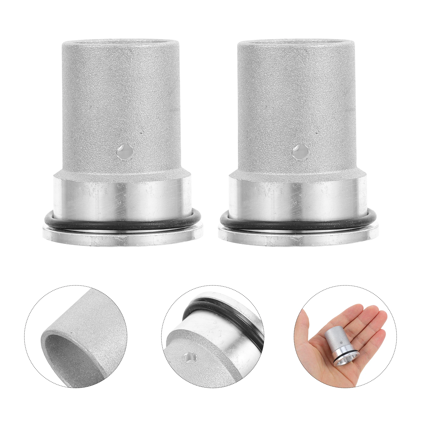 

3pcs Pressure Replacement Parts High-Pressure Metal Sleeves Quick Connect Fittings Sturdy Valve Bushing For Car Wash Commercial