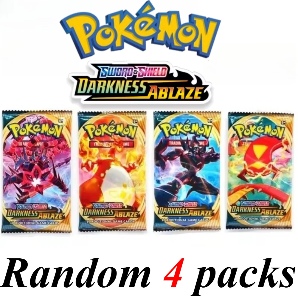 Pokémon Cards 9+1 Per Pack TCG Mega Evolution Phantasmal Flames Booster Box Trading Card Game Collection Set English Pokemon image 3
