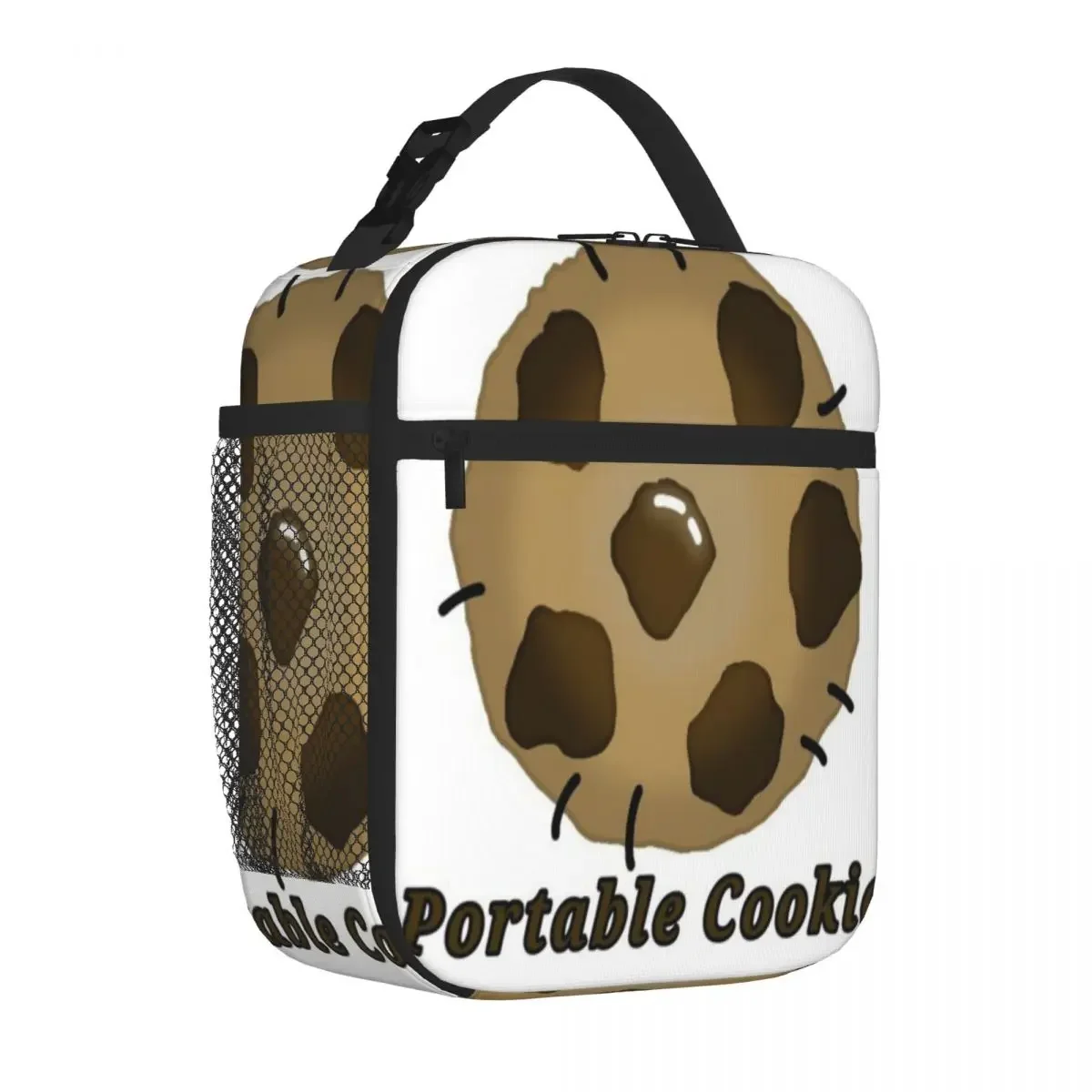 Hot Sale Portable Cookie Geometric Food Cooler Bag School Break Time Leakproof Lunch Bag