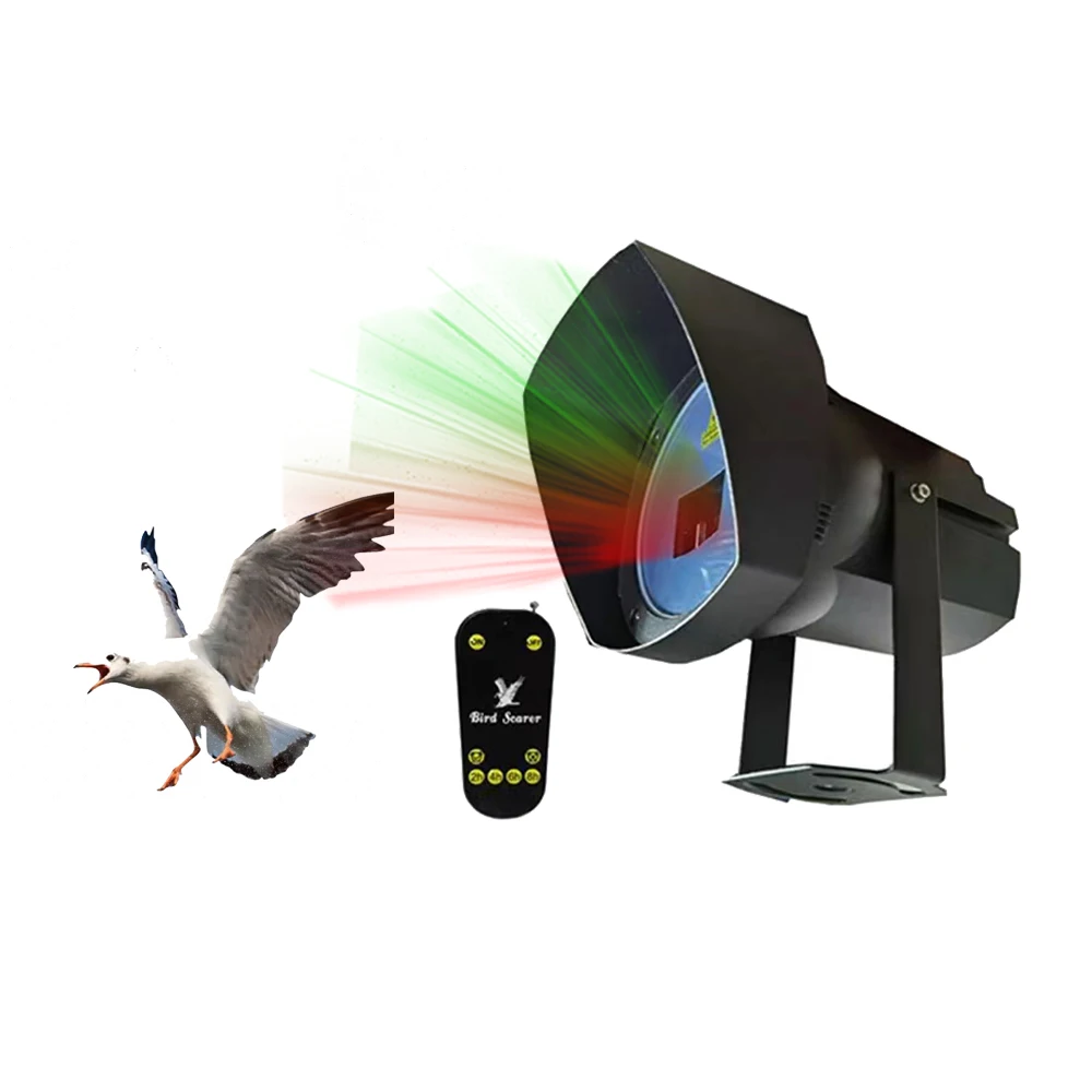 Solar Waterproof Bird Repeller Simulated Scare Away Bird Repellent with Flashing LED Lights