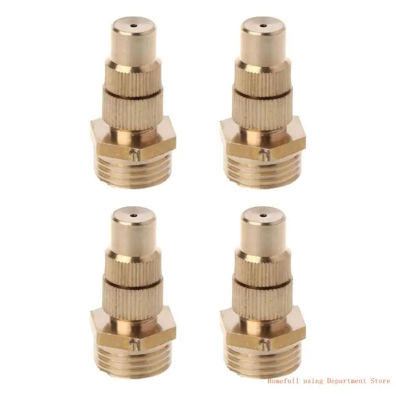 

Brass High Atomization Nozzles Gardenings Misting Nozzles Cooling Watering