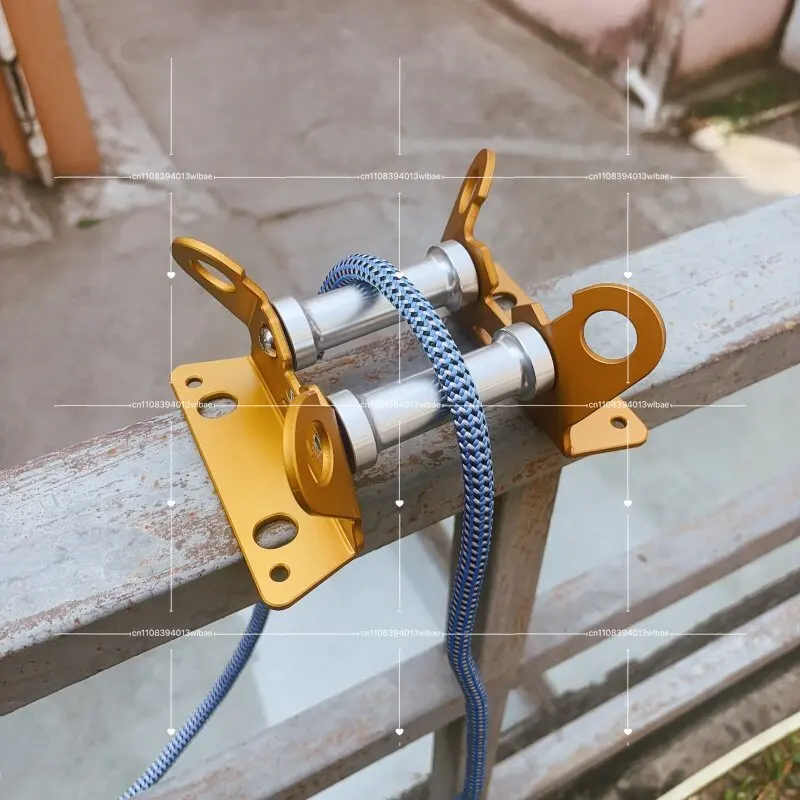 Aerial work special rope guard roller corner wall corner rope guard rock climbing rope guard