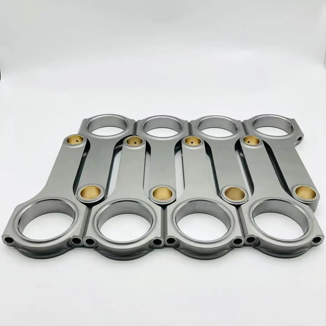 

M113 H-beam Forged Connecting Rods For Mercedes Benz M113.940 4.3L 5.0L 146.4mm 2mm Shorter One Set