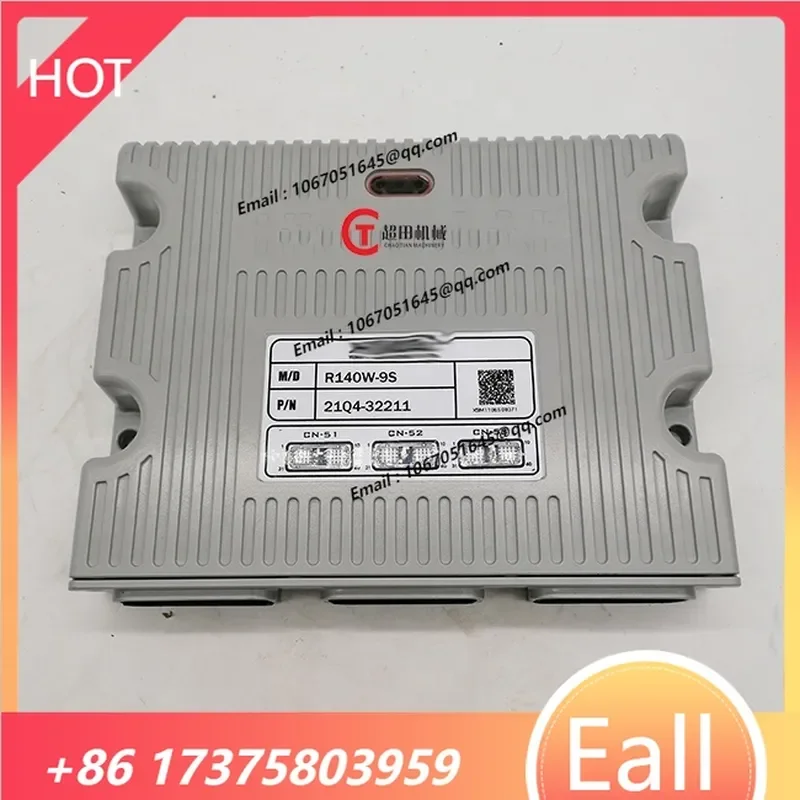 R140W-9S Excavator Machine Control Unit 21Q4-32211 Controller with Programmed Excavator Computer Board
