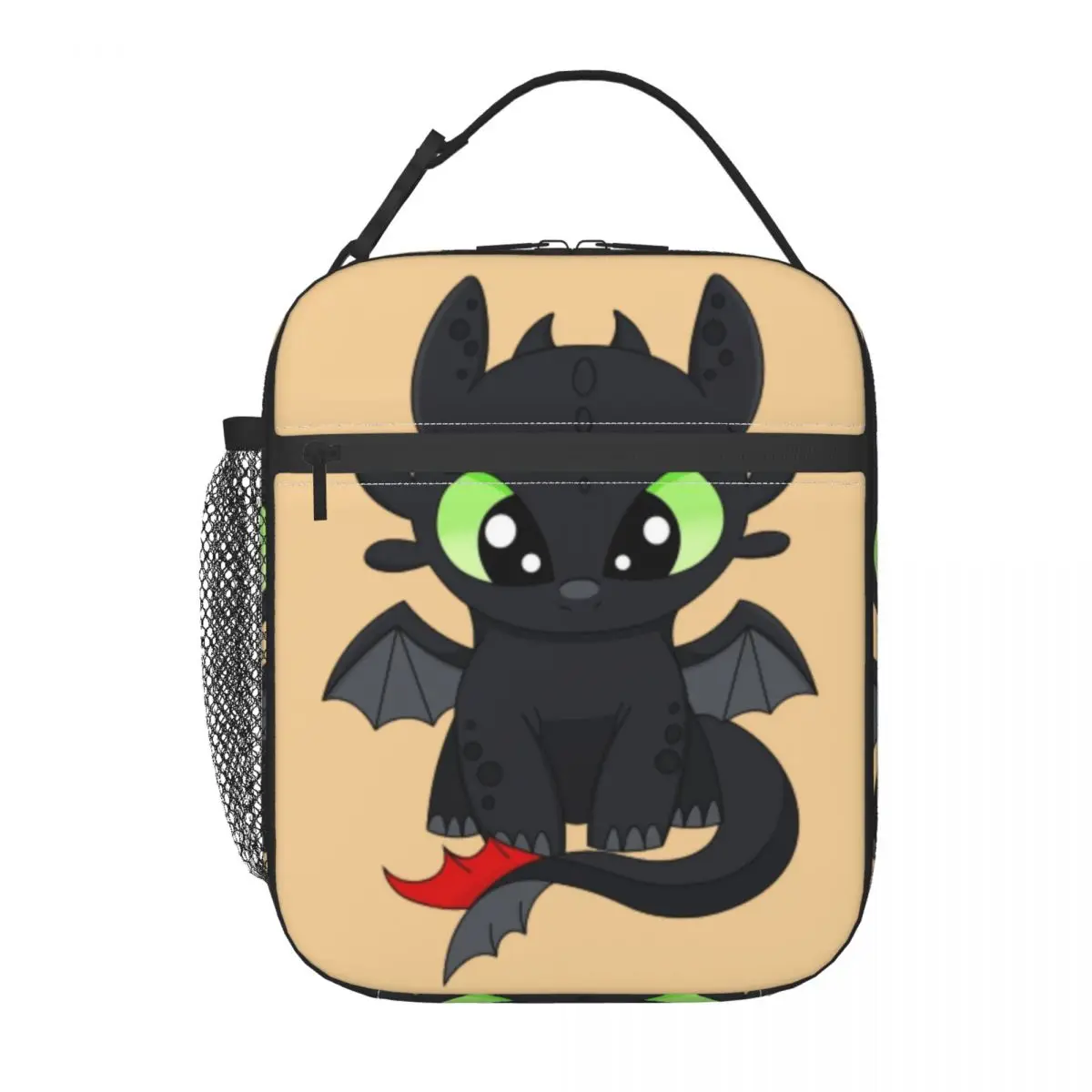 Toothless, Dragon Night Fury, How To Train Dragon Insulated Lunch Bag Women Children Portable Food Boxes Thermal Lunch Box Tote