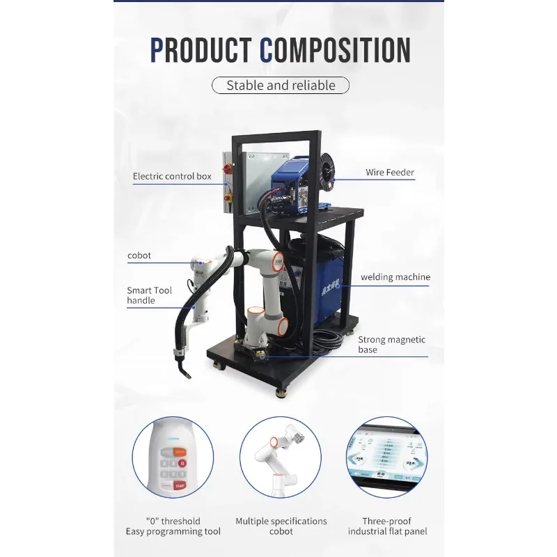 New Product Factory Price Automatic Weld Tractor Straight Line Mig Auto Welding Carriage for Sale