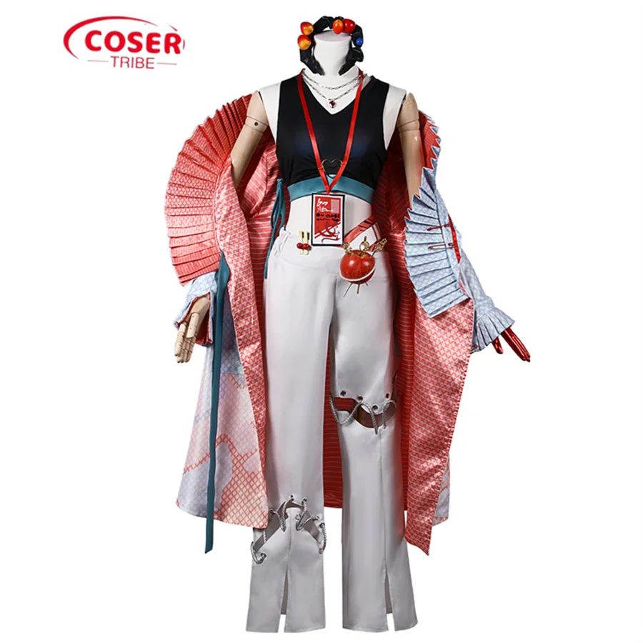 COSER TRIBE 비앙카 비앙카 우아한 길, 화려한 제국 할로윈 카니발 역할, 코스프레 코스튬 전체 세트, 애니메이션 게임