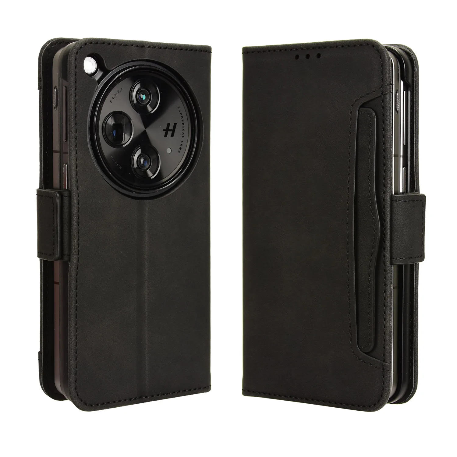 

Отдельный тип, много слотов для карт, бумажник, Магнитный кожаный чехол для Oppo Find N3, откидная кожа, Противоударная искусственная кожа для Oppo Find N2 N чехол