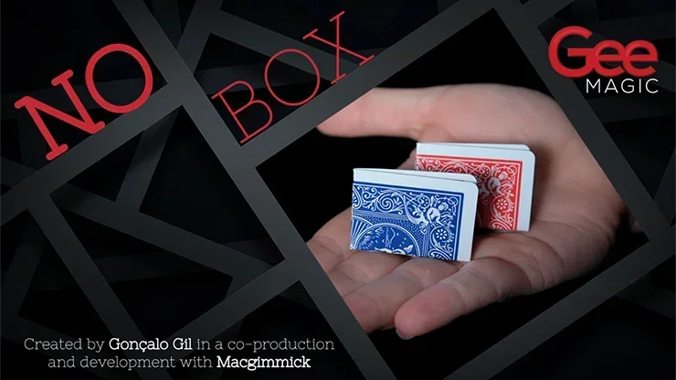 NO BOX Card Magic Tricks Close Up Magic Mentalism Magia Magie Magicians Prop Accessory Illusion Gimmick Tutorial